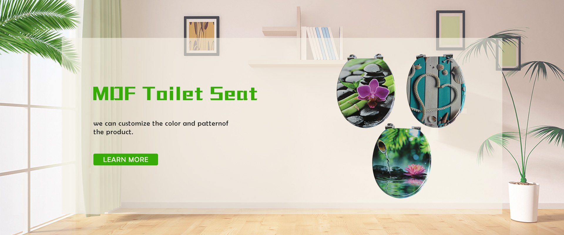 ບ່ອນນັ່ງຫ້ອງນ້ໍາ MDF